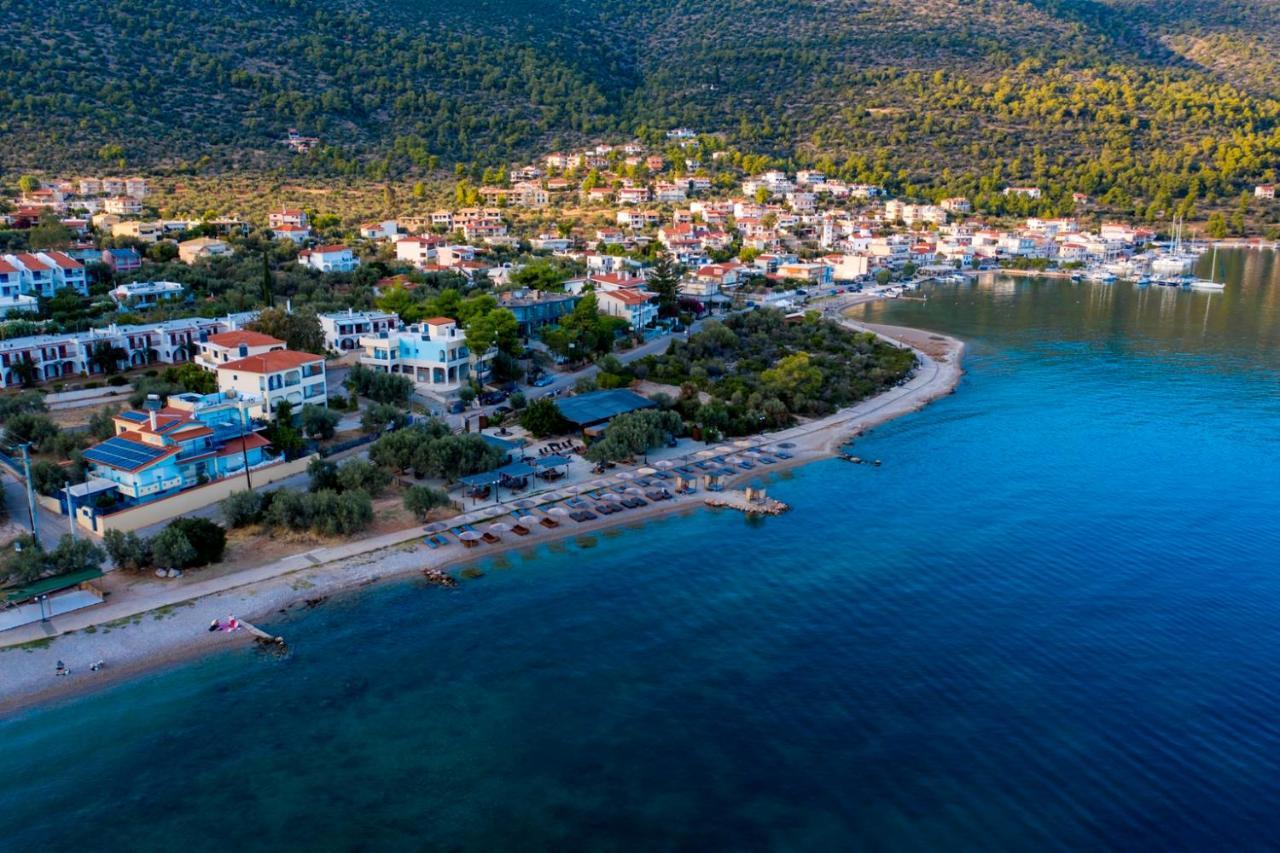 Villa Maira Luxurious With Private Swimming Pool Kórfos Exterior foto